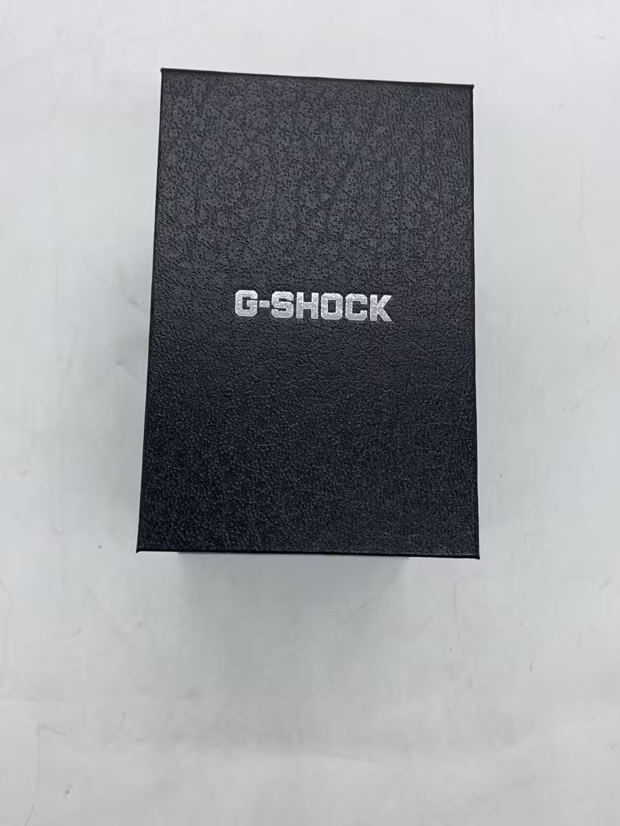 CASIO Quartz Watch G SHOCK Analog Rubber BLK BLK