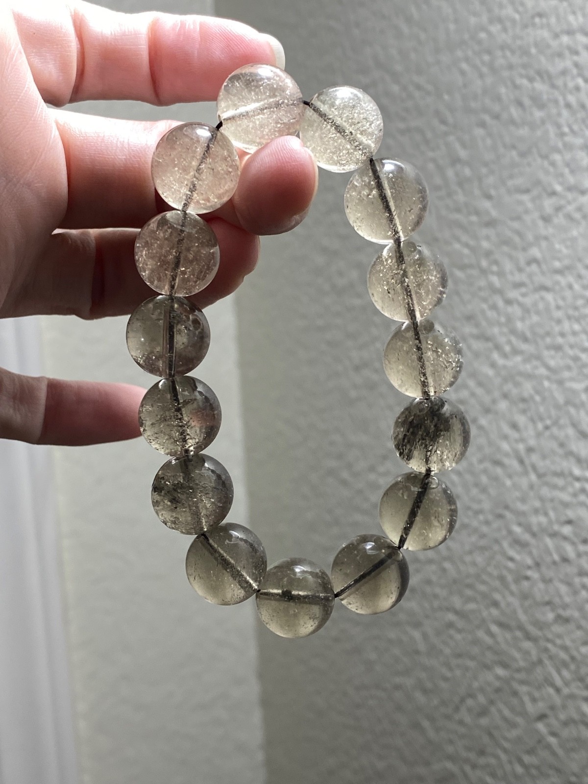 ☀️ Genuine Libyan Desert Glass Bracelet ☀️ 14.2mm Beads | 7 inch