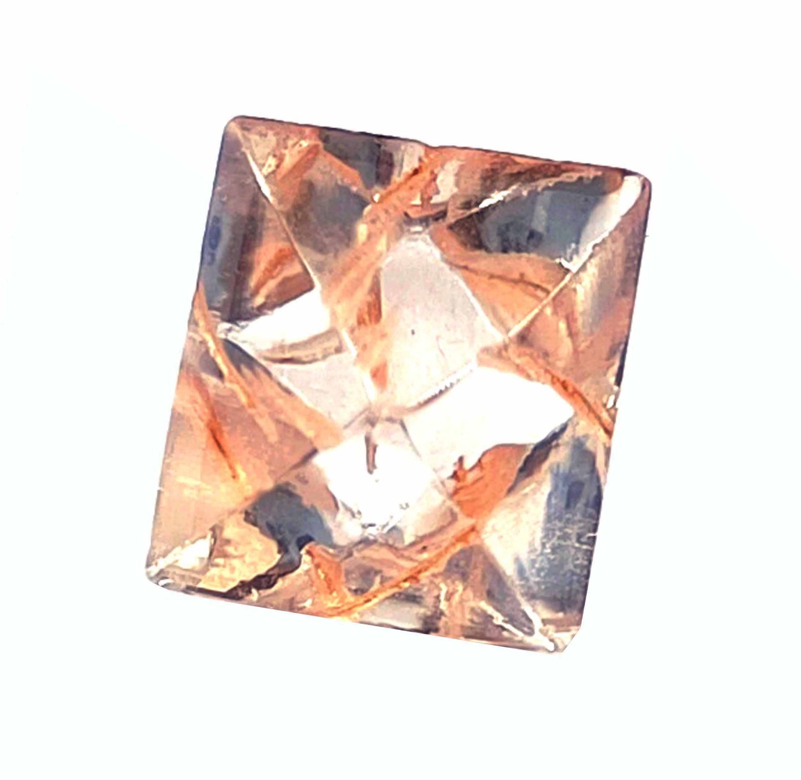 74 Ct Lab Grown Raw Diamond CVD Flawless Clarity F Color FL IGL Certified 5OSJ