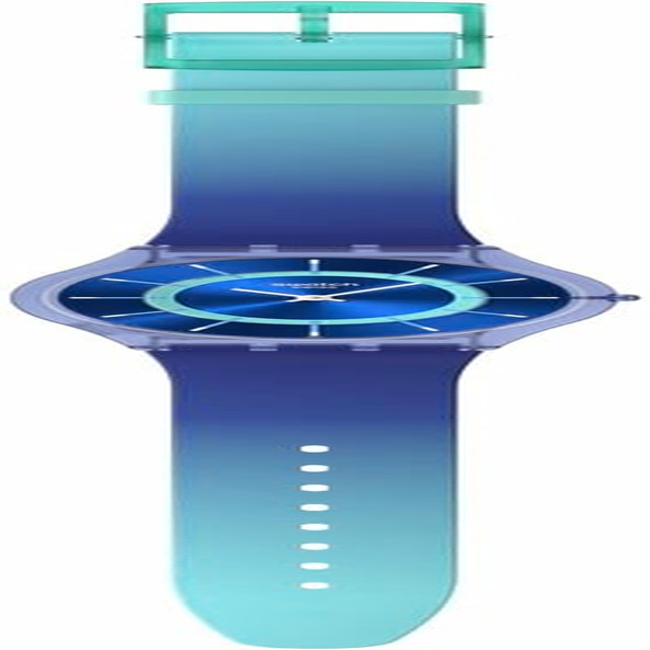 Unisex Waterproof Blue Quartz Watch – Jammy Grape Dream Style