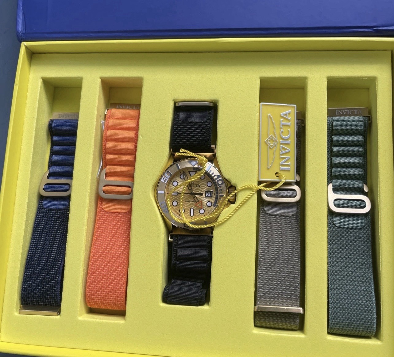 Invicta Ocean Predator SPECIAL EDITION Men’s Watch Multi Bands – New In Box