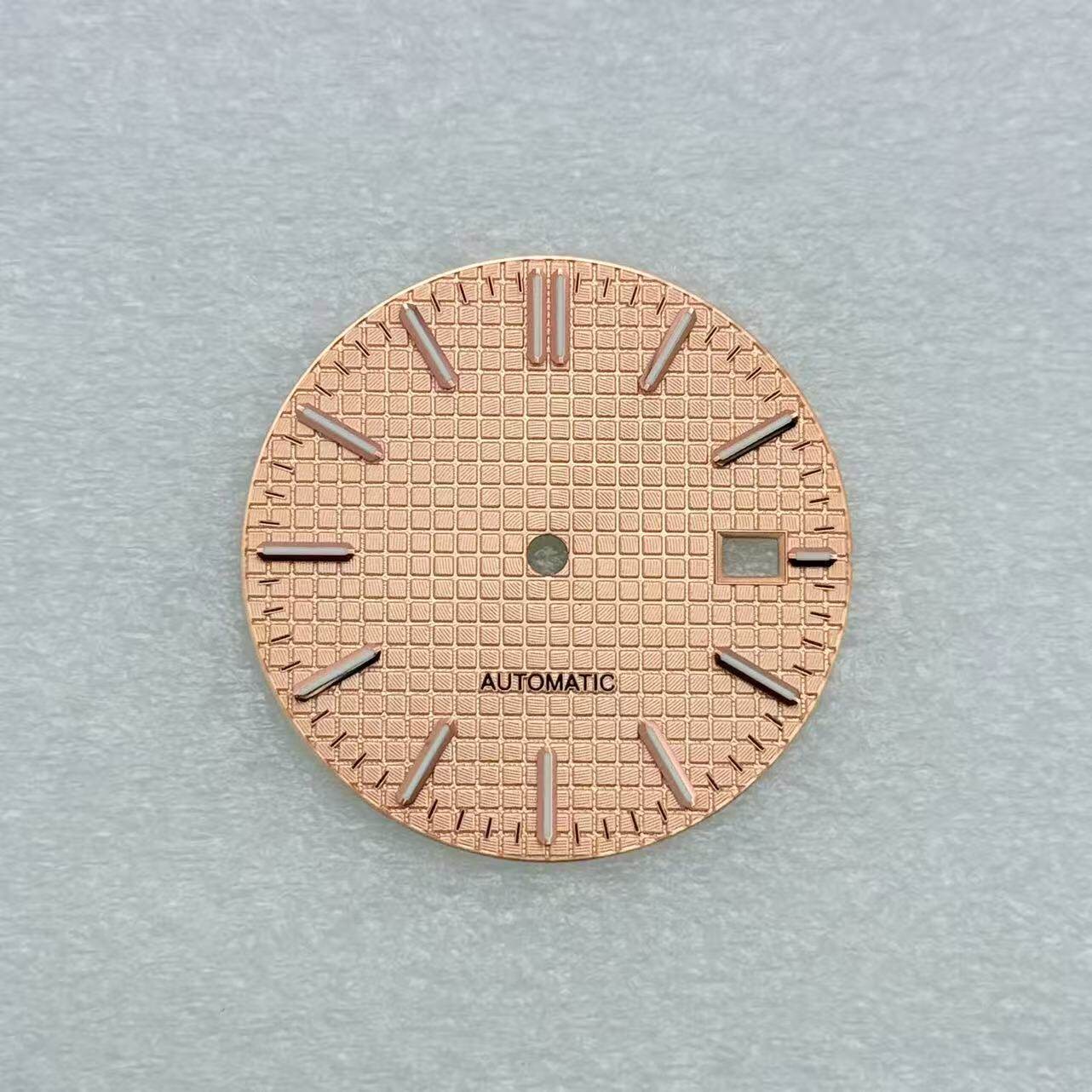 New NH35 Dial 31.8mm Green Luminous Dial Fit NH35 Movement Watch Accessories