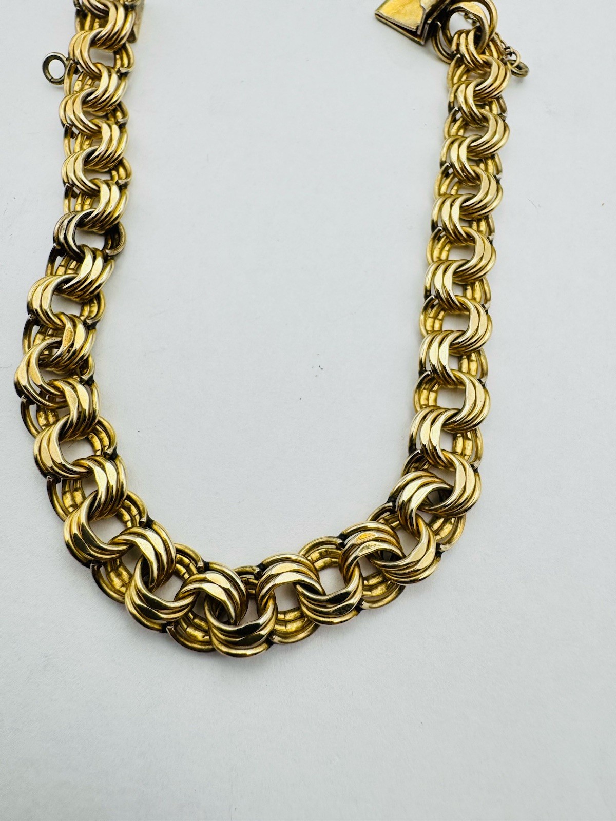 Vintage JB Gold Filled Charm Bracelet 1/20 12K GF