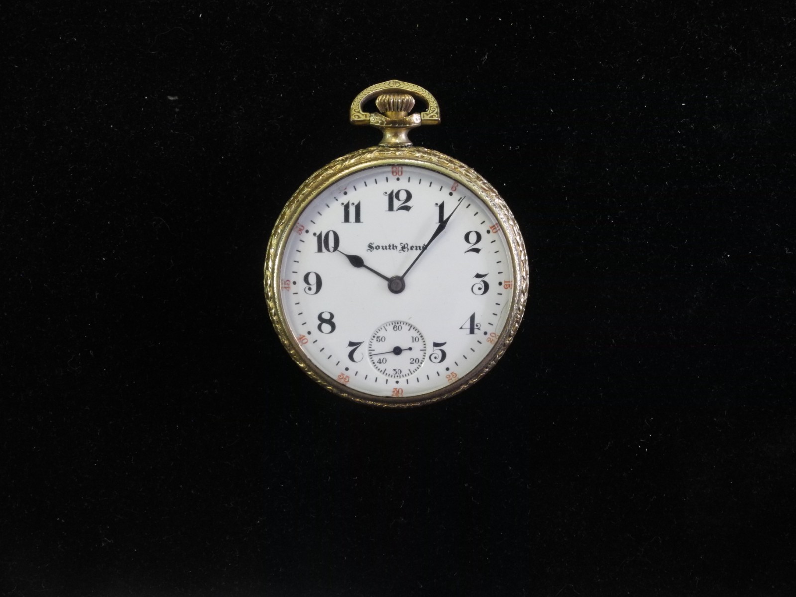 14K Gold Filled South Bend Pocket Watch Grade 211 ecoinsales