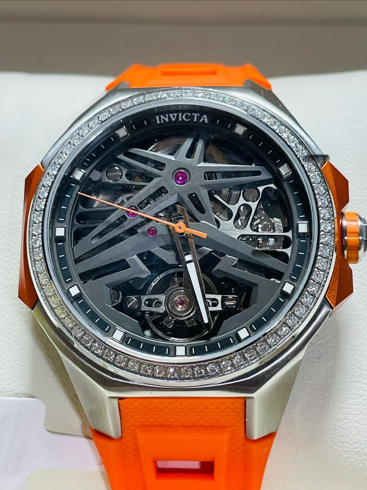 Invicta Objet D Art Astradia, 1.08ct Lab Grown Diamonds Automatic 43mm – 70120