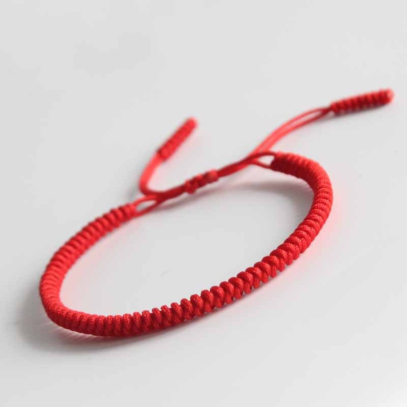 Lucky Handmade Buddhist Knots Rope Bracelet Tibetan Rope Bracelet Luck New