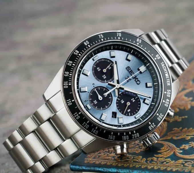 Seiko Prospex SSC935P1 SpeedTimer Solar Chronograph Blue Men’s Casual Watch