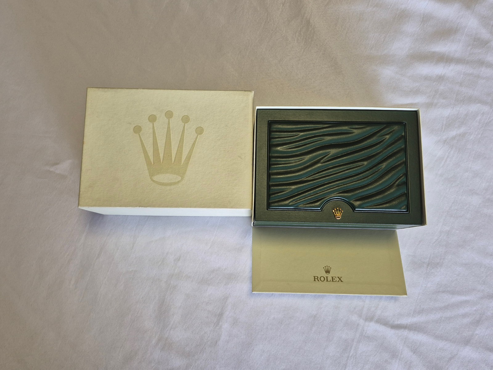 GENUINE Rolex Watch Storage Box (Green)