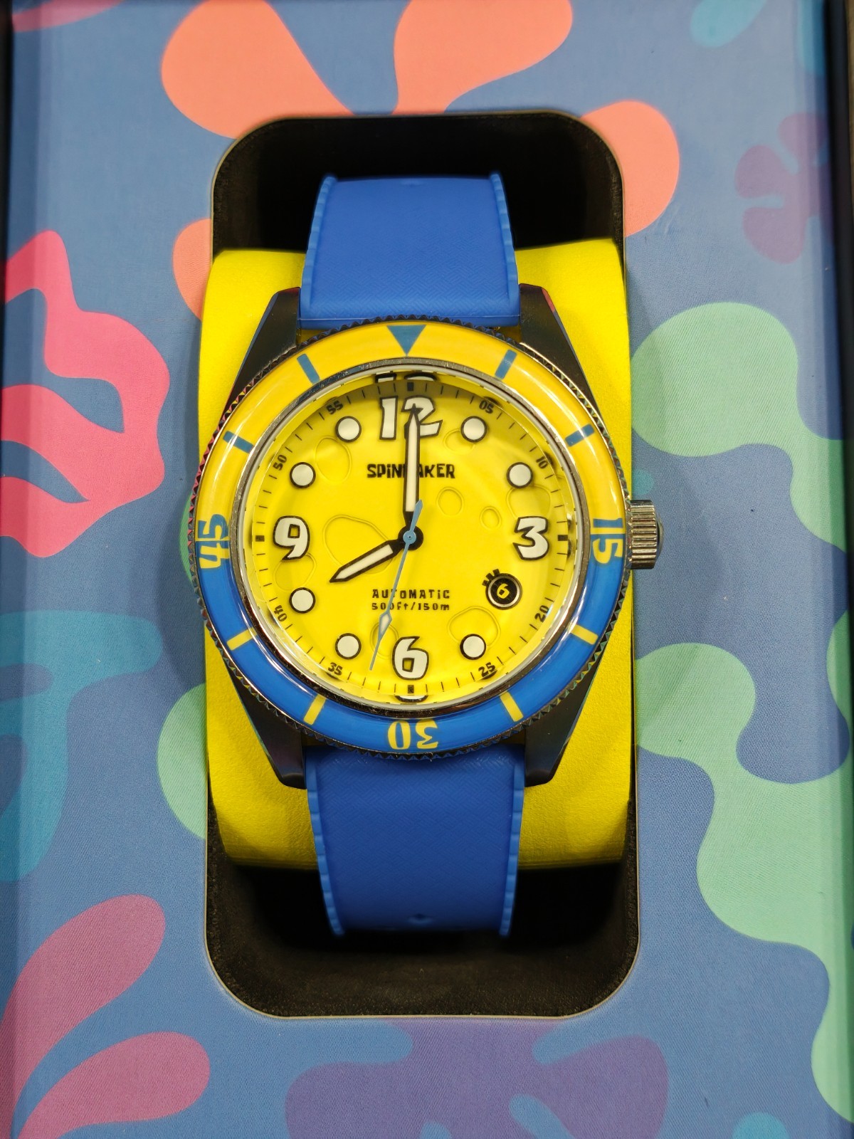 Spinnaker Fleuss Automatic – SpongeBob SquarePants Conch Street Limited Edition