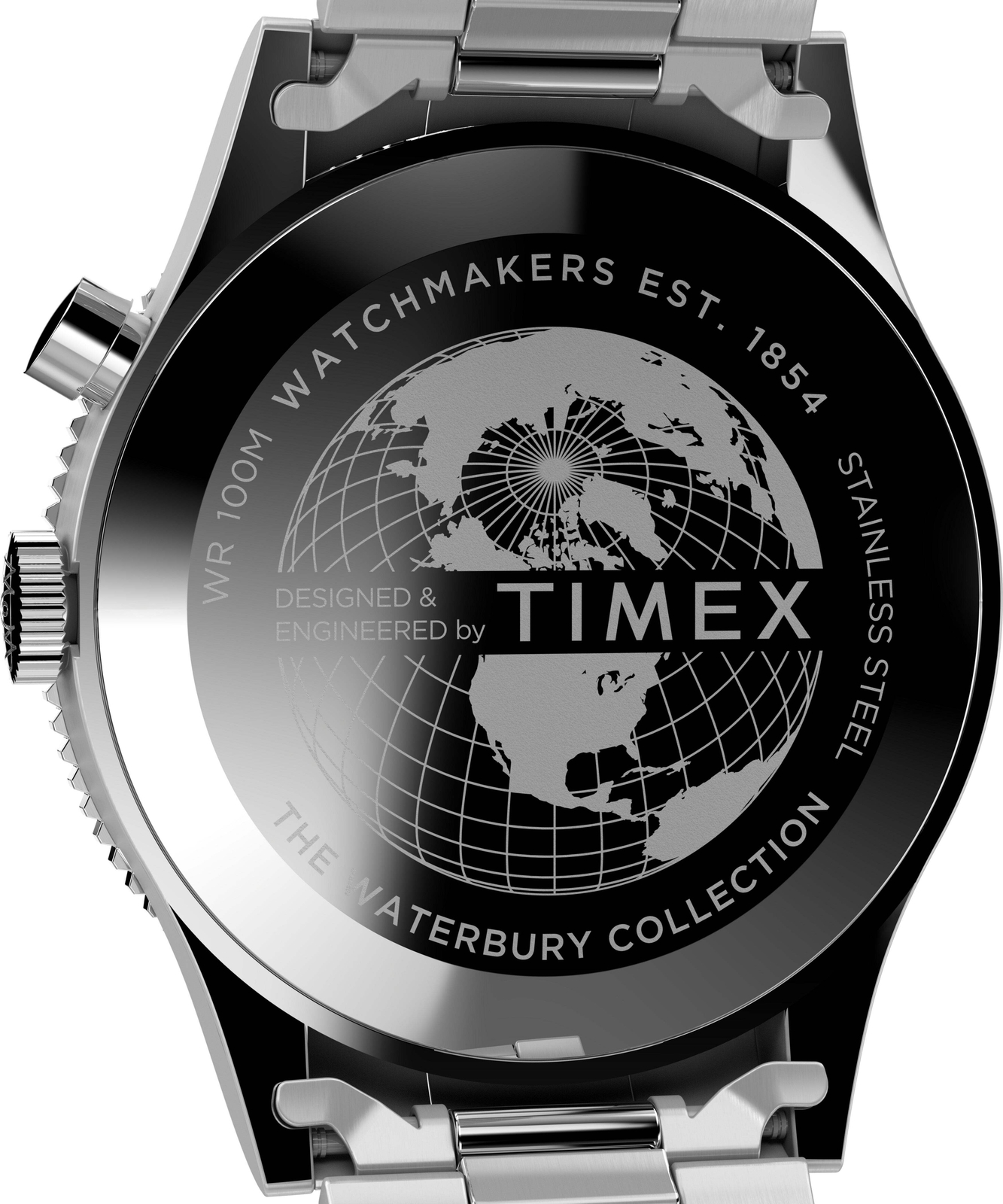 TIMEX Waterbury Stainless Steel 39mm Quartz Wristwatch TW2W22700