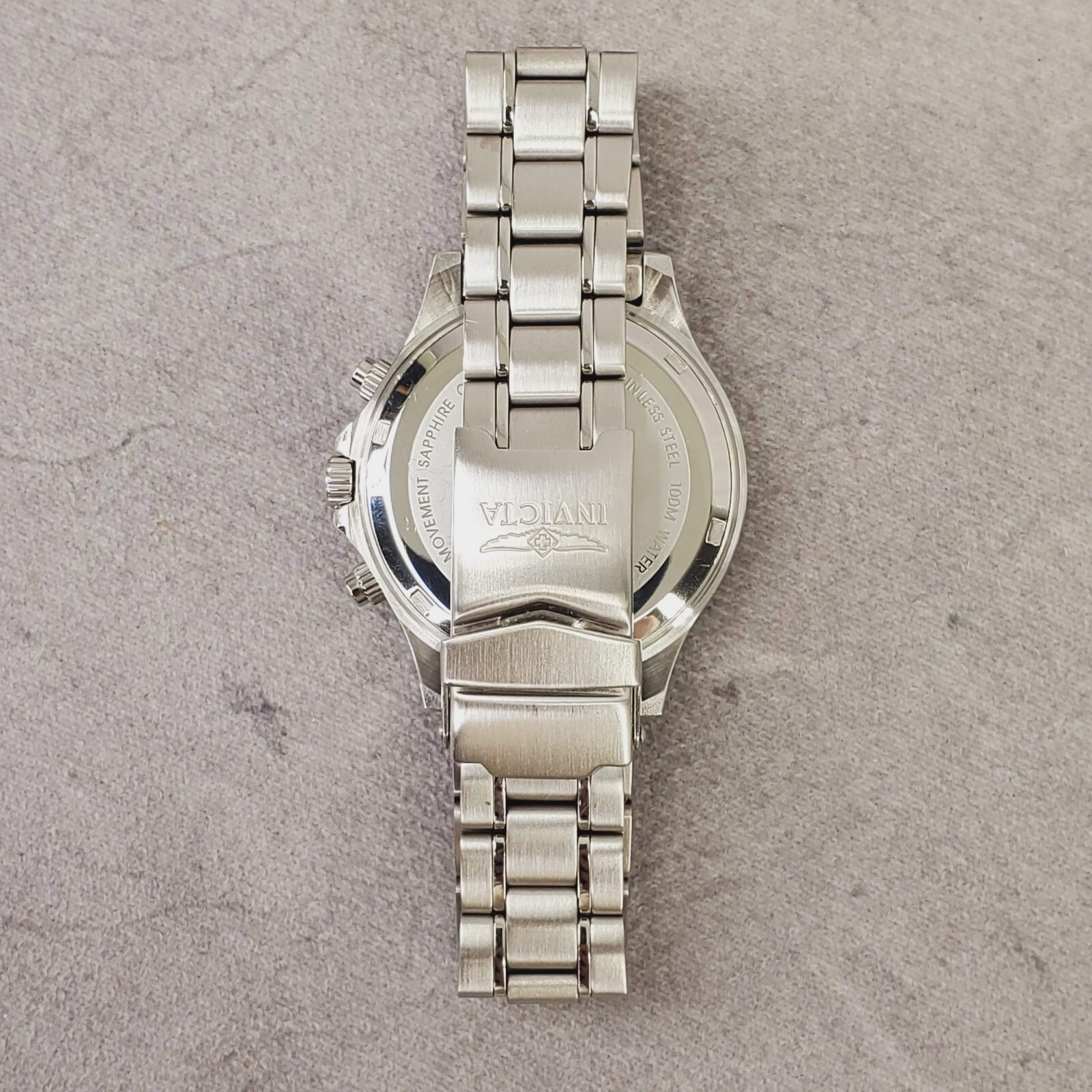 Rare Invicta Watch Model 2902 Tachymetre Limited Edition – 3 Slot Case Rose Gold