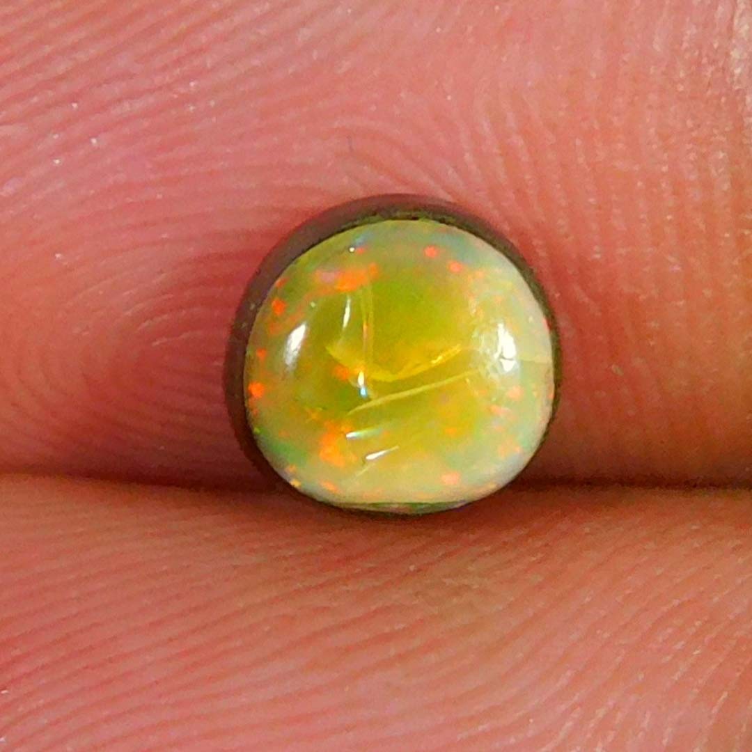 1.60Cts. Natural Stunning Power Boulder Opal Fancy Cabochon Loose Gemstone