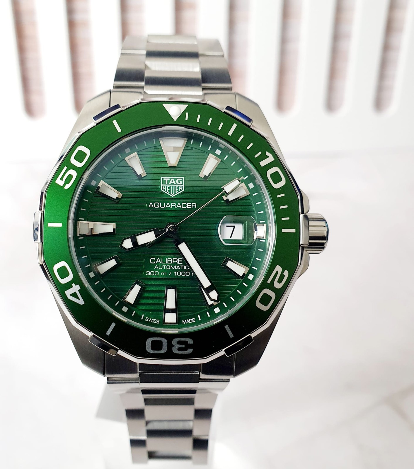 TAG Heuer Green Hulk Aquaracer Men’s Watch WAY201S.BA0927