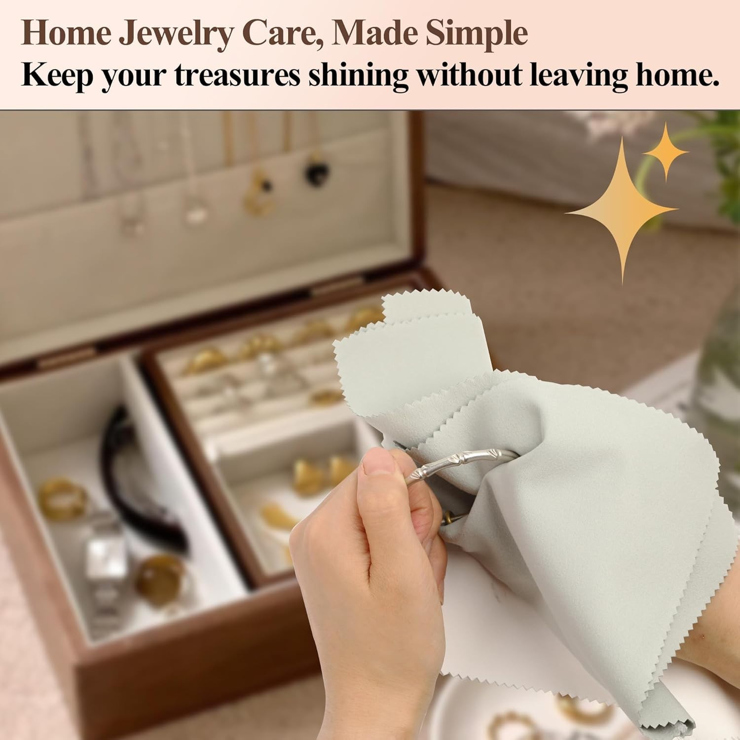 Durable Jewelry Polishing Cloths – 10″ x 12″ Set of 3 for Watches & Coins