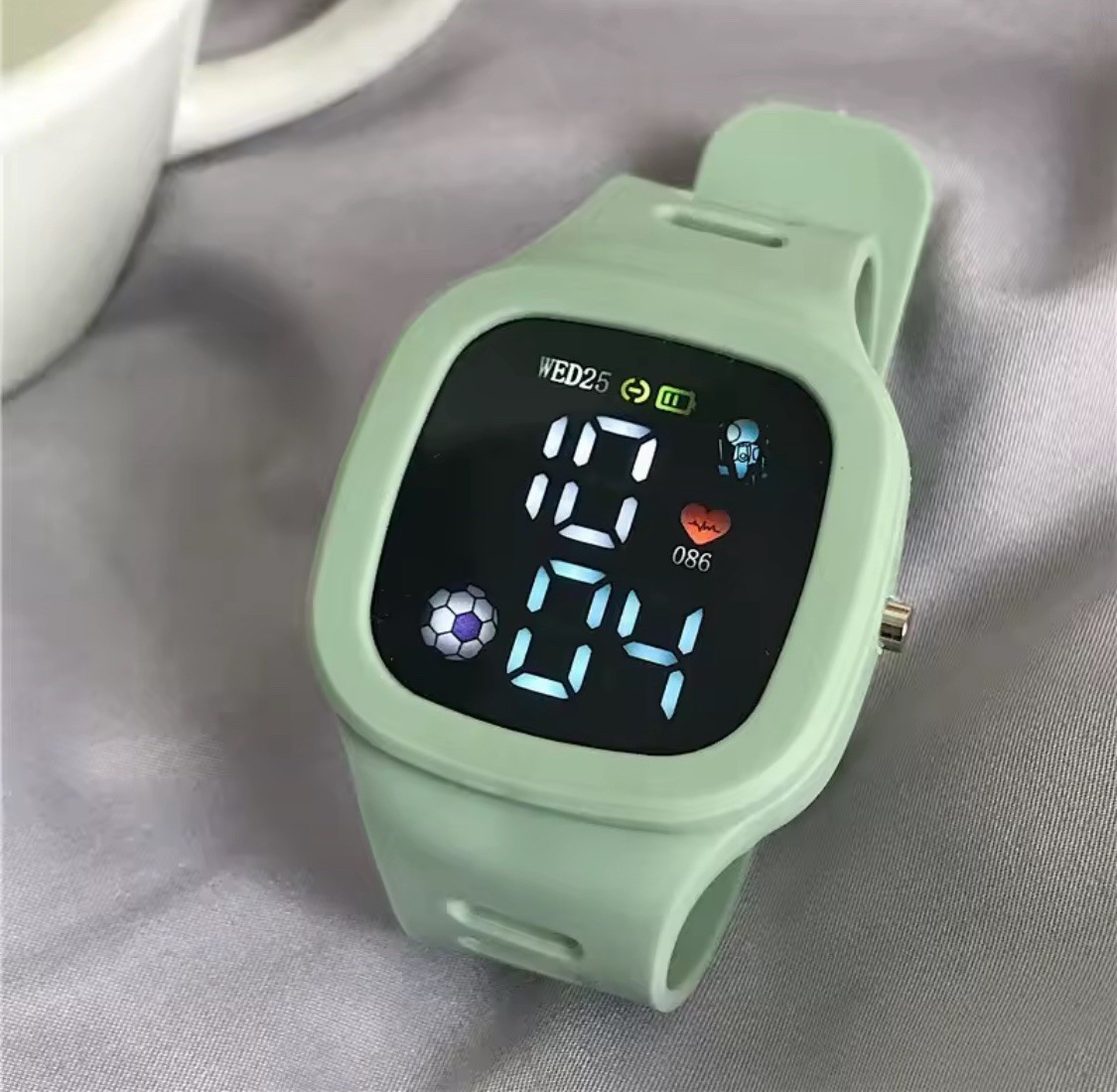 Sports Watch For Women And Men Casual Electronic LED Digital Watch Silicone Band