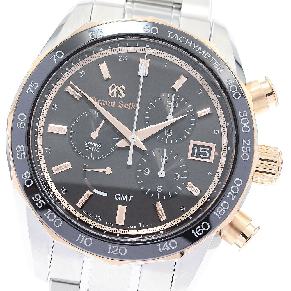 SEIKO Grand Seiko Sports Collection SBGC244 GMT Spring drive Men’s Watch_885167