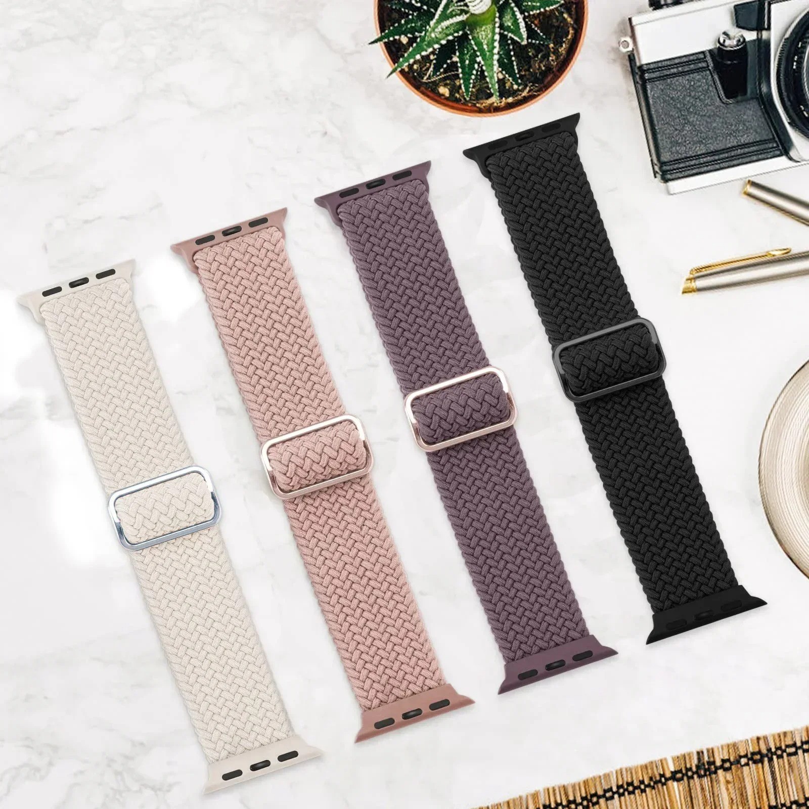 For Apple Watch Strap Nylon Buckle Band iWatch Series 10 9 8 7 6 5 4 3 SE Ultra