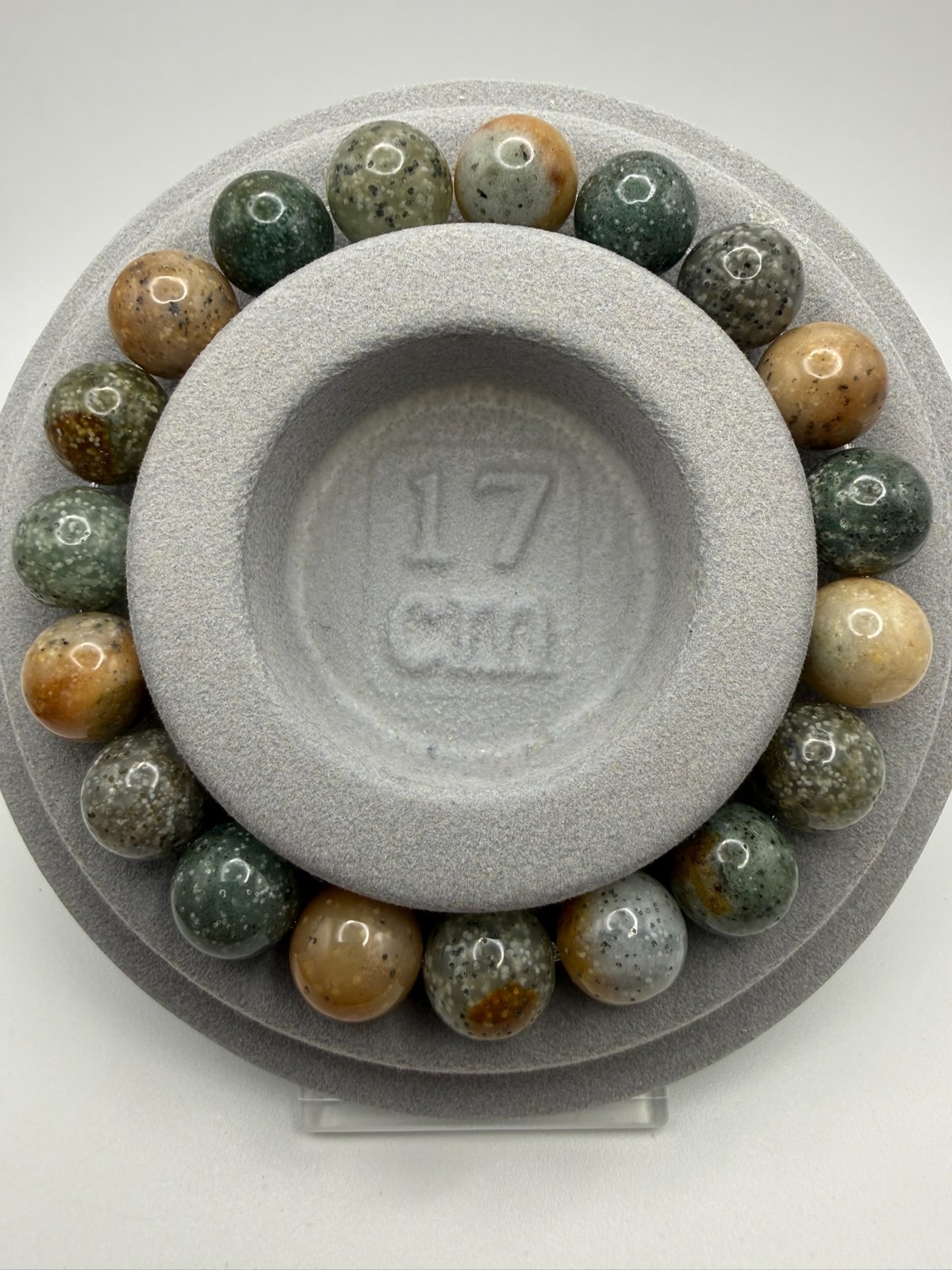Natural Ocean Agate – 10mm – A12-1792