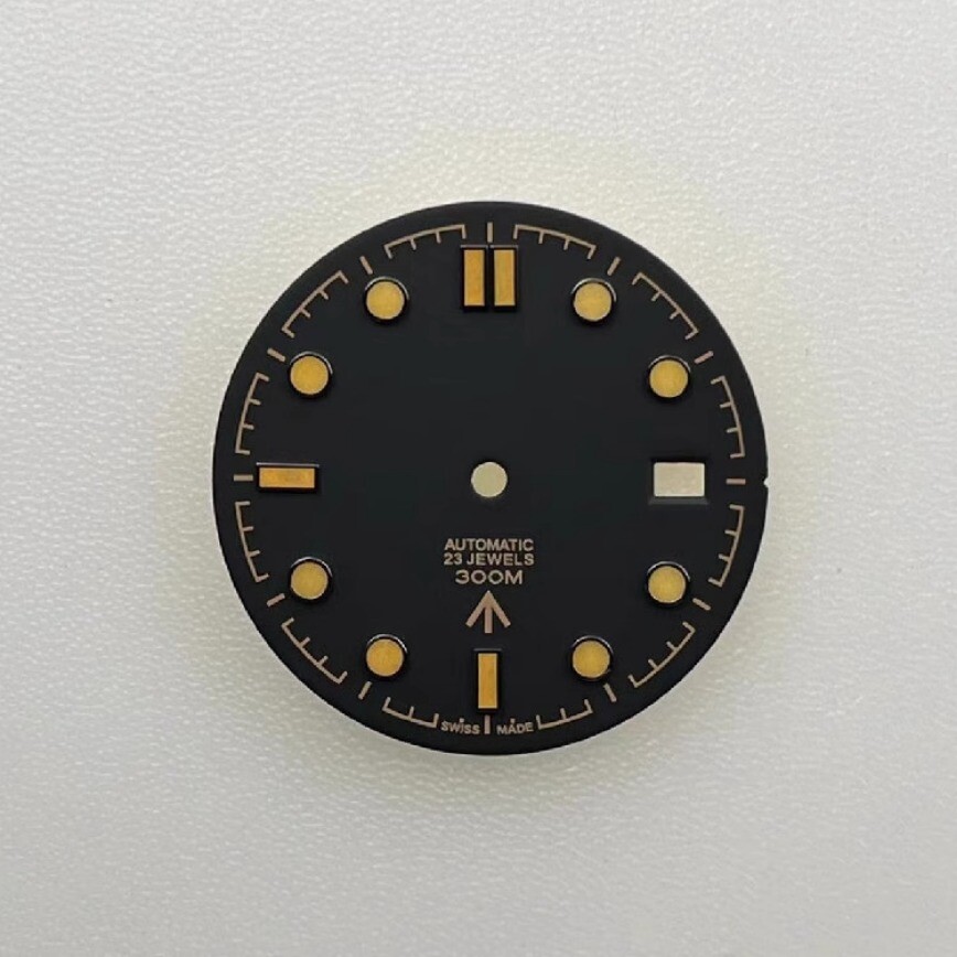 Seamaster Dial Blue-green Luminous Disk Dial 31mm for NH35/NH36 Movement