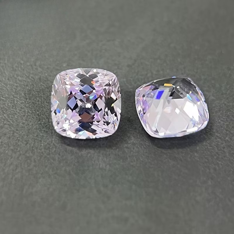 Certificate 0.5-5ct Multiple Shapes Purple Lab Grown Bulk Gemstone For Setting