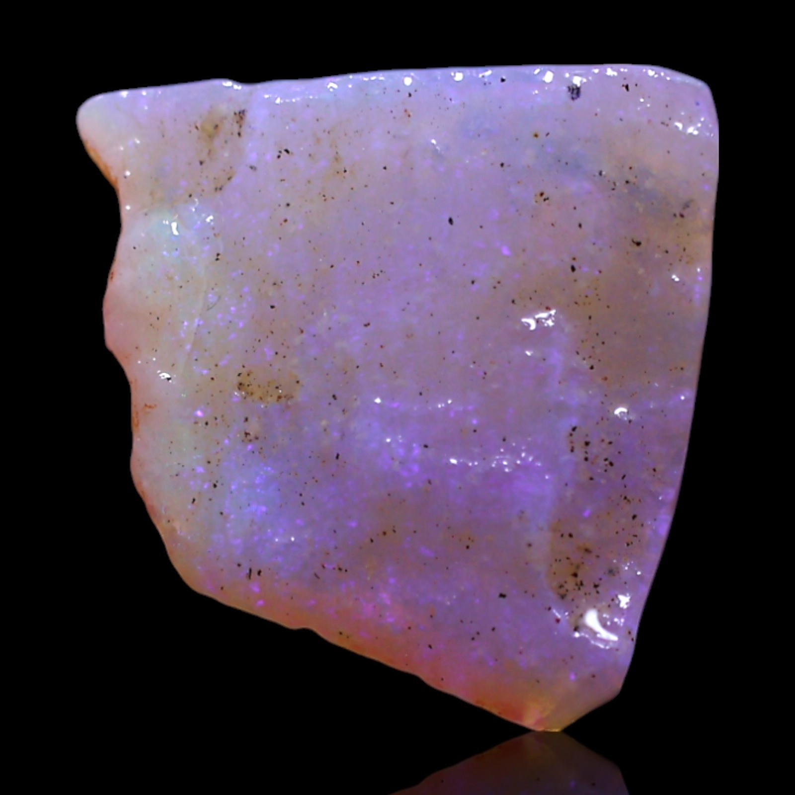 2.50 Cts Australian Fire Opal Loose Rough Unique Gemstone Natural 11x10x3 mm