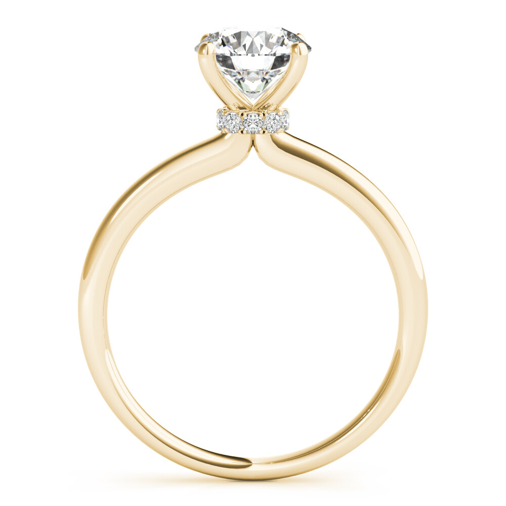 2.00 Carat Forever One Moissanite Solitaire Ring 14k Gold Charles & Colvard
