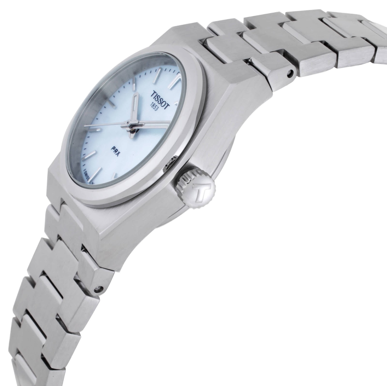 Tissot PRX Quartz White MOP Dial Ladies Watch T1370101111100