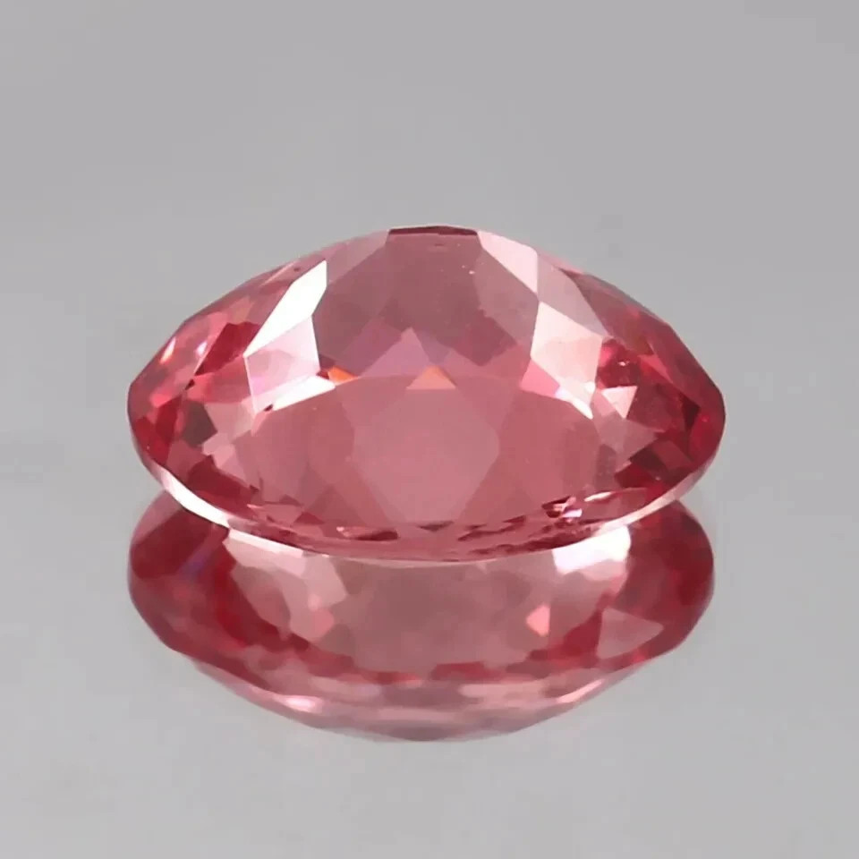 Natural 30.85 CT+ Ceylon Padparadscha Sapphire Oval Loose Gemstone Certified