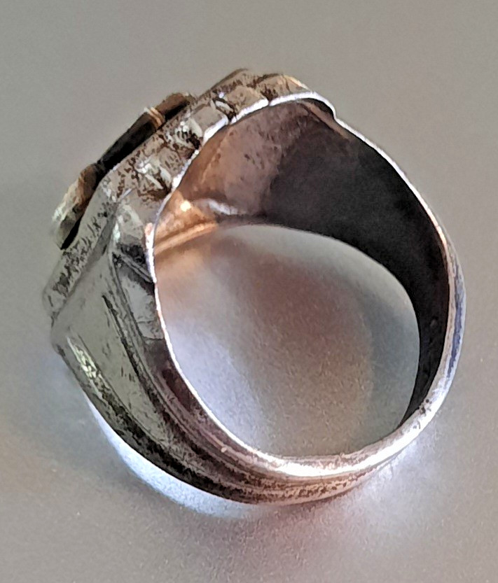 Vintage sterling silver Boy Scout Ring size 6.5