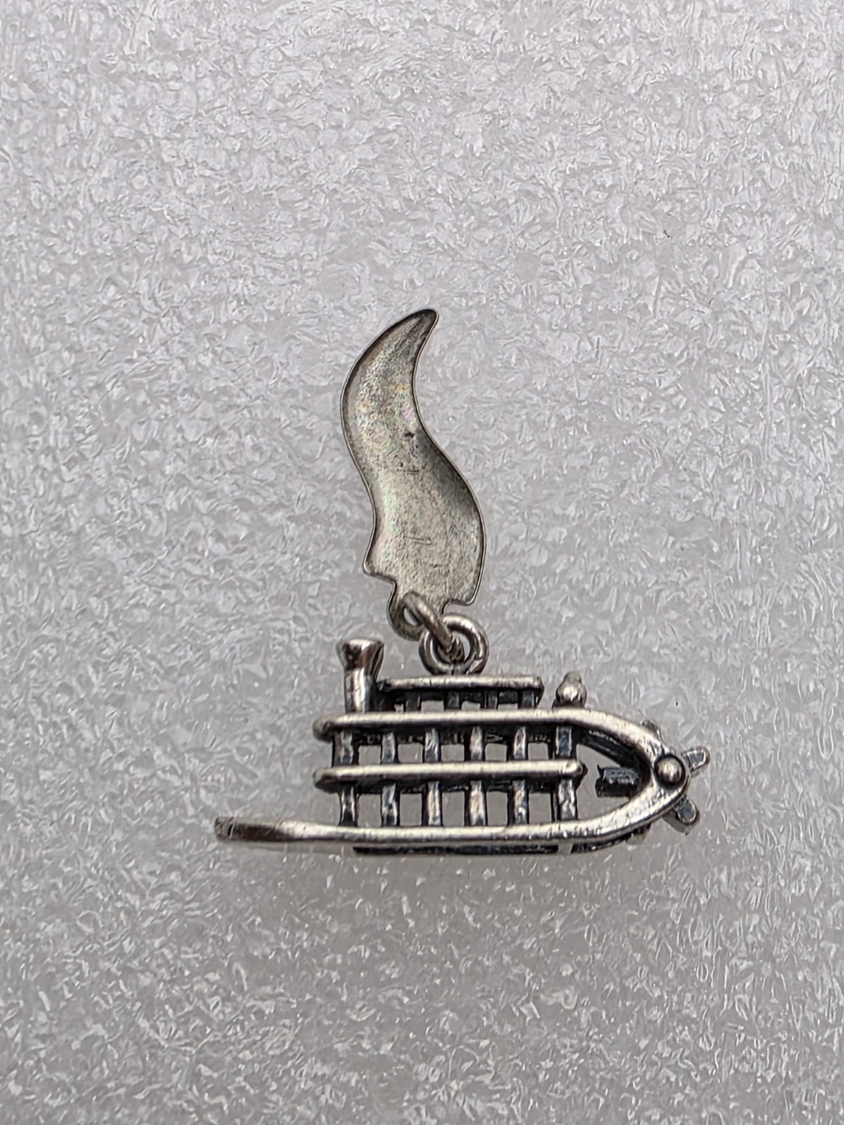 Wheeler Manufacturing WM Sterling Silver Paddle/Steam Boat Charm Kentucky