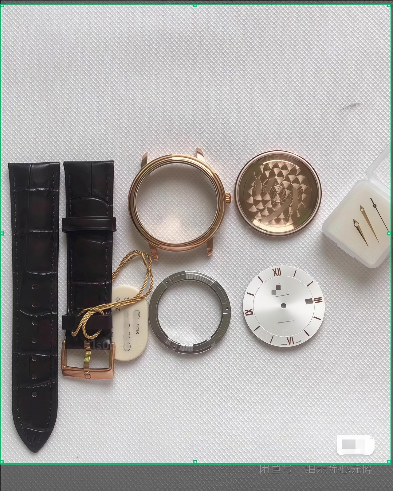 DIY 39.5mm Watch Steel Case kit For 2824 sw2130 pt5000 2892Movement After-sales