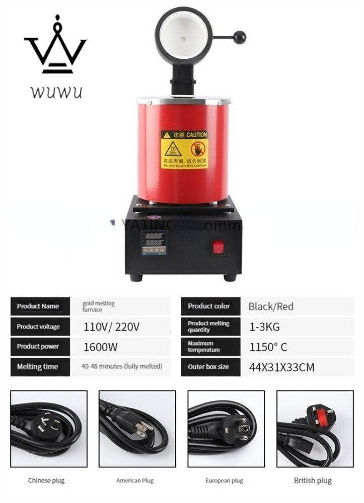 High-temperature Furnace Lab Furnace Metal Melting Furnace Gold Melting Machine