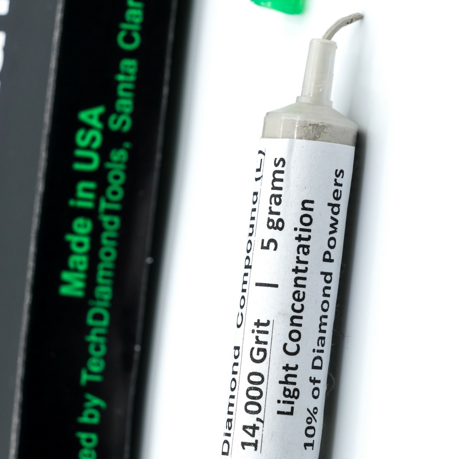 Diamond Paste Compound Polishing Lapidary 14,000 (L) Grit 5 Gram (USA MADE)