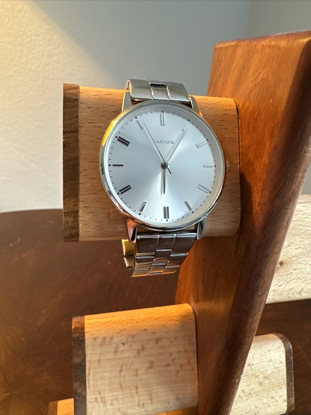 Parfois Silver Tone Classic Quartz Watch