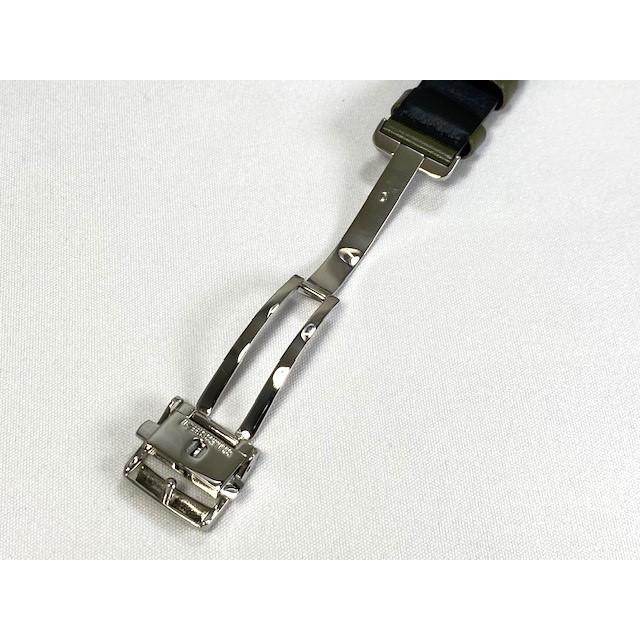 Seiko Presage L0LY011J0 Original Calfskin Leather Strap Buckle Green 20mm New