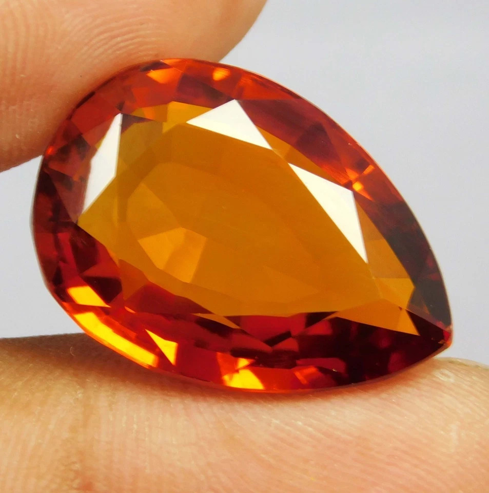 CERTIFIED Natural 50 Ct Mandarin Orange Unheated – Spessartine Garnet Gemstone