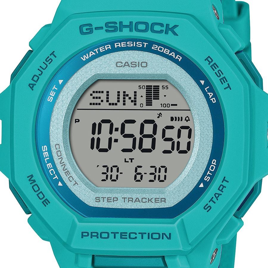 CASIO G-Shock GMD-B300SC-2 Turquoise Step Tracker Fitness Bluetooth Women Watch