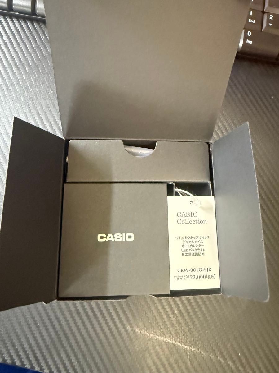 CASIO CRW 001G 9JR Ring Watch Gold
