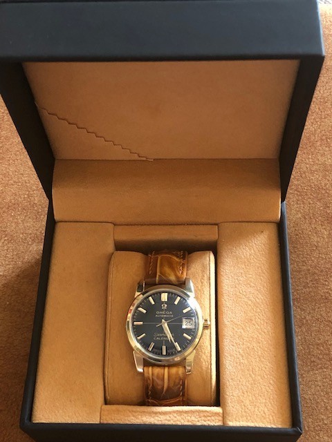 Vintage omega seamaster calendar automatic