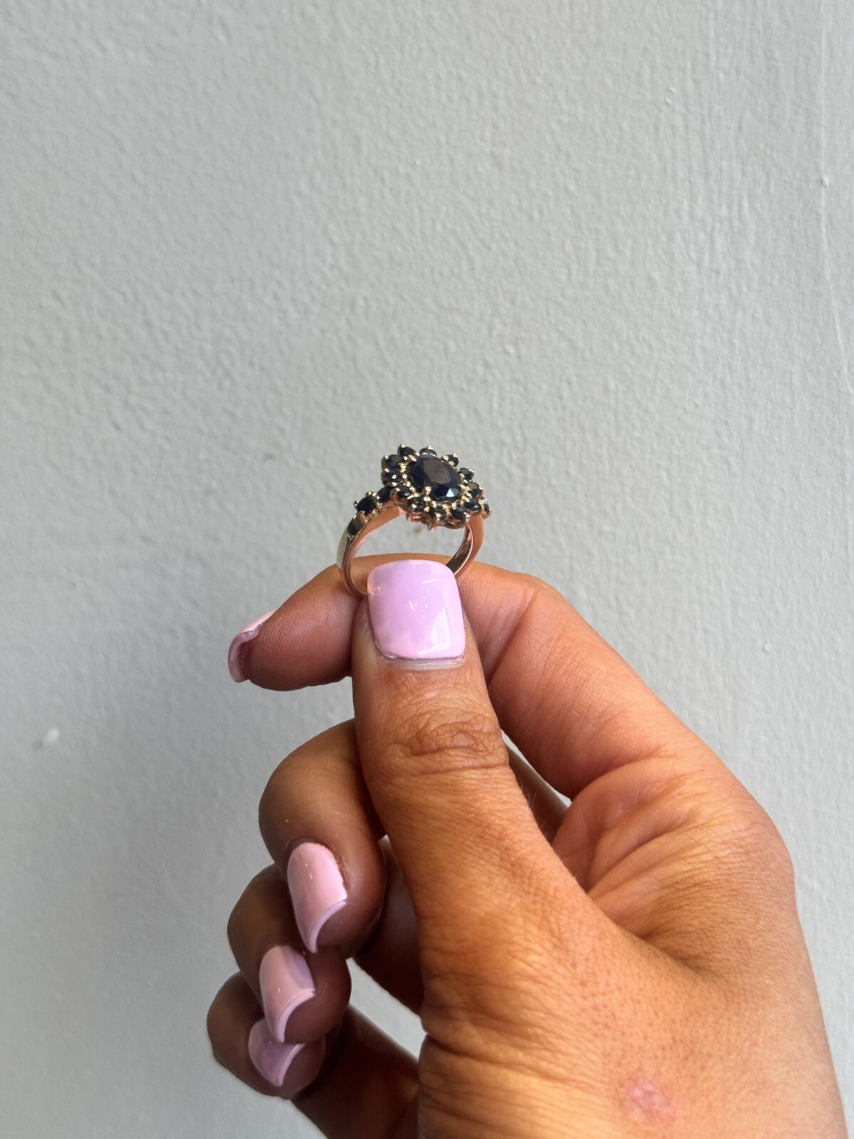 14K YELLOW GOLD RING WITH STONE