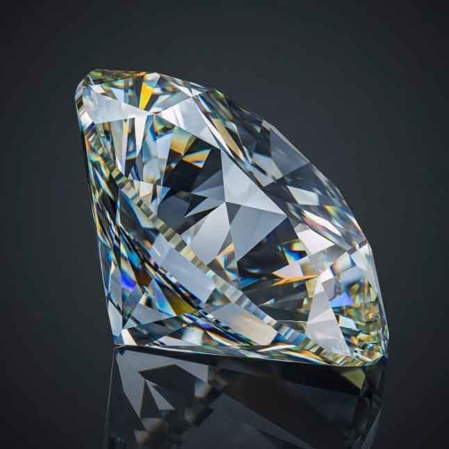 5 Ct Natural White Diamond Round Cut 11.50 mm VVS1 D Grade GDGL Certified C84