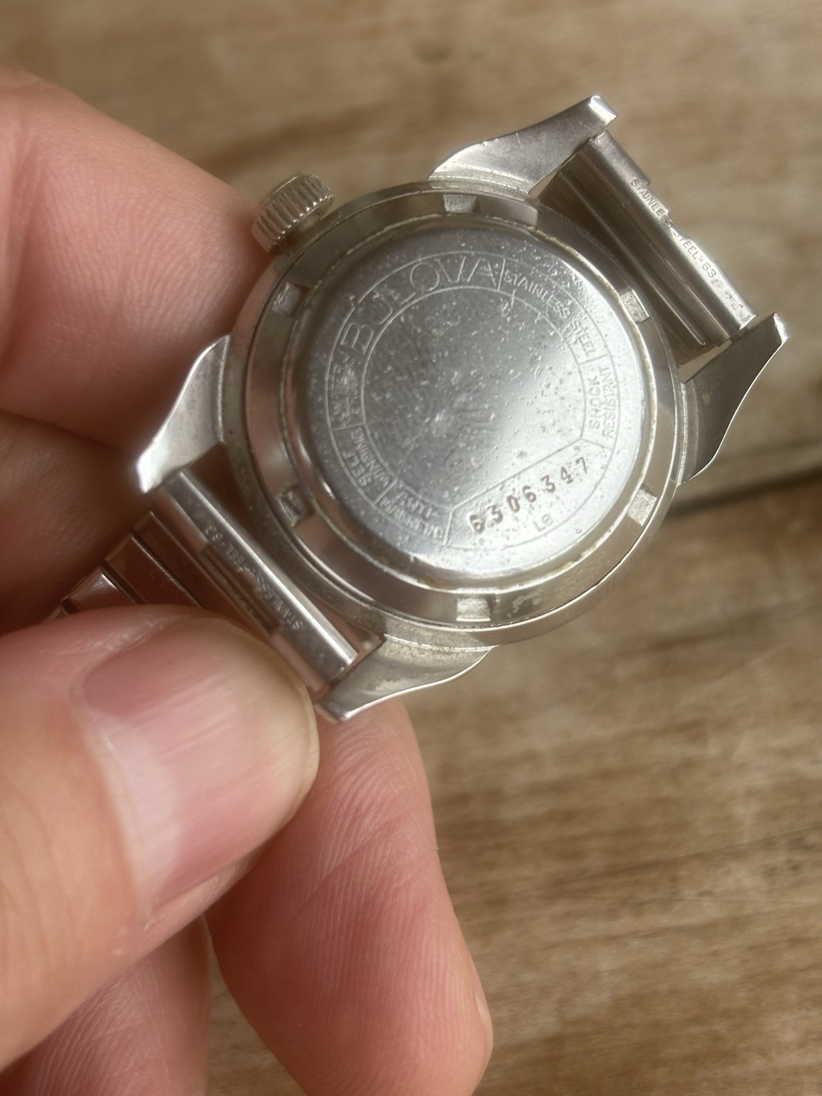 vintage Bulova 23 Jewel Self Winding Sun Burst Dial Mens Watch, Buy It Now