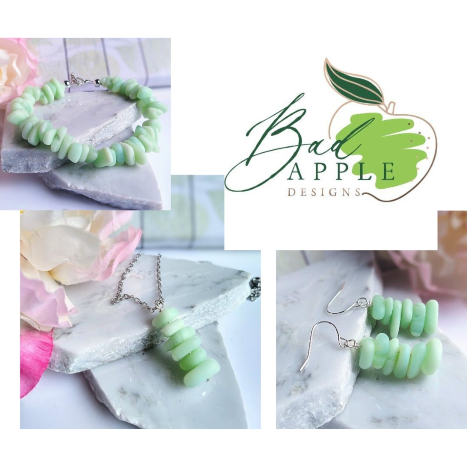 Mint Green Frosted Sea Glass Dangle Earrings Silver Beach Jewelry Gift