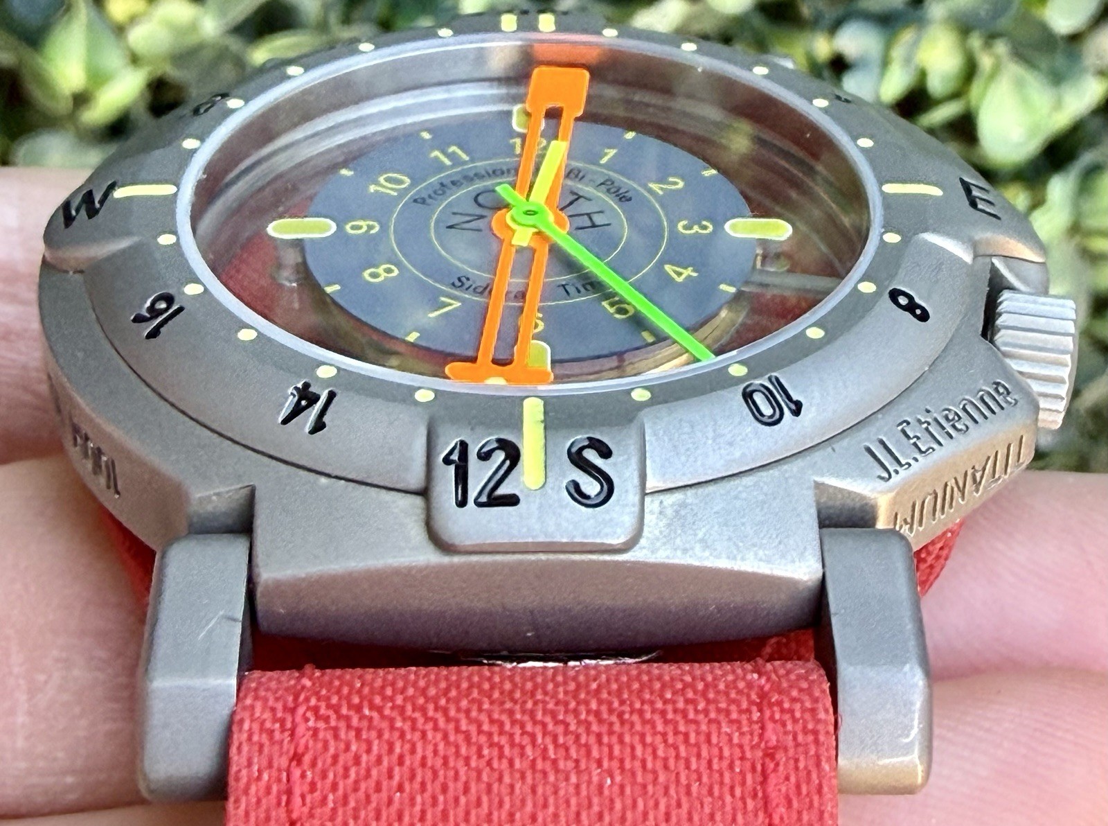 Rare Yema Bipole Jean-Louis Etienne Transantarctic Expedition Compass Watch Only