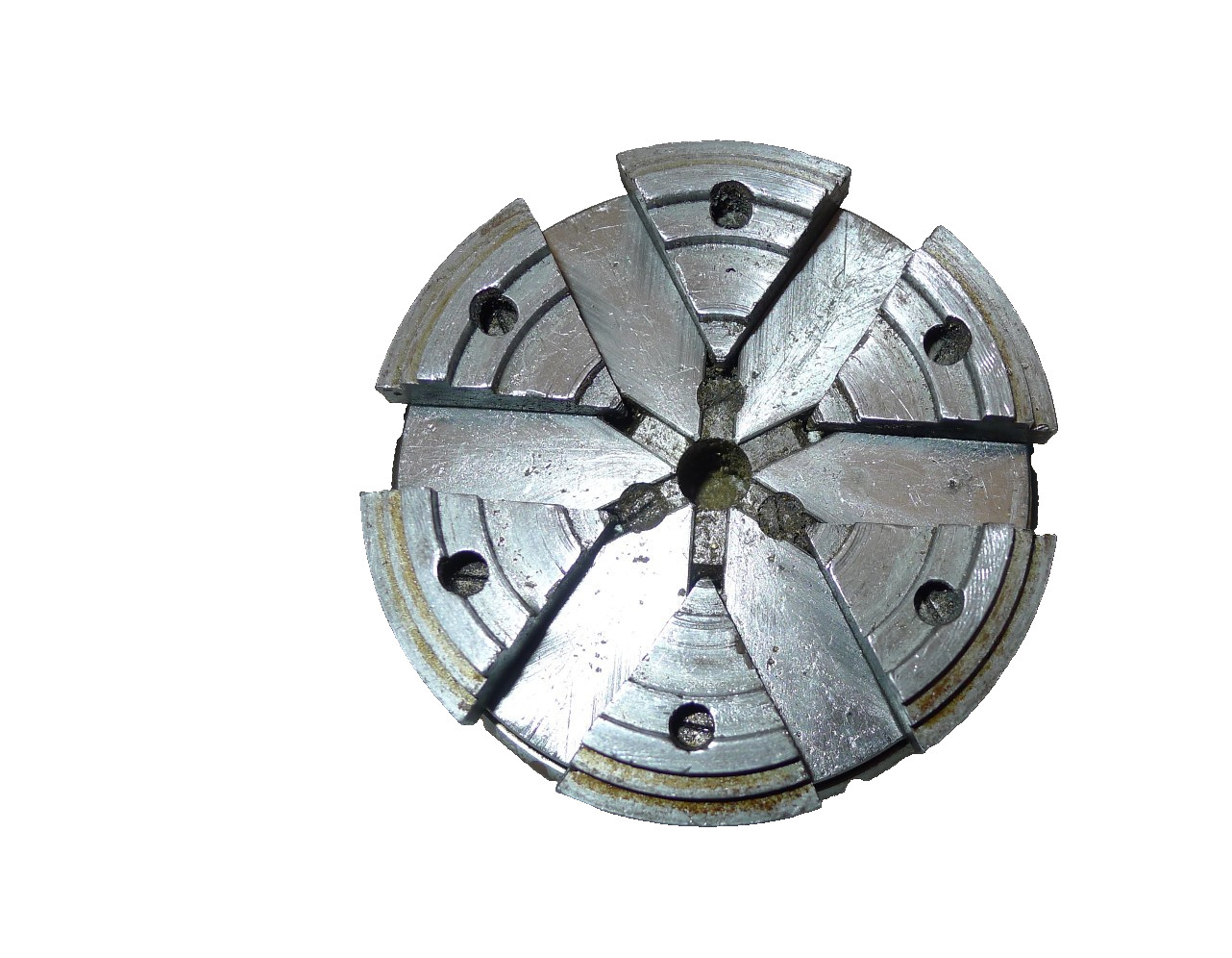 BERGEON 50 Lathe 6 JAW Watchmakers Universal Bezel Scroll Chuck 1766 8mm Collet