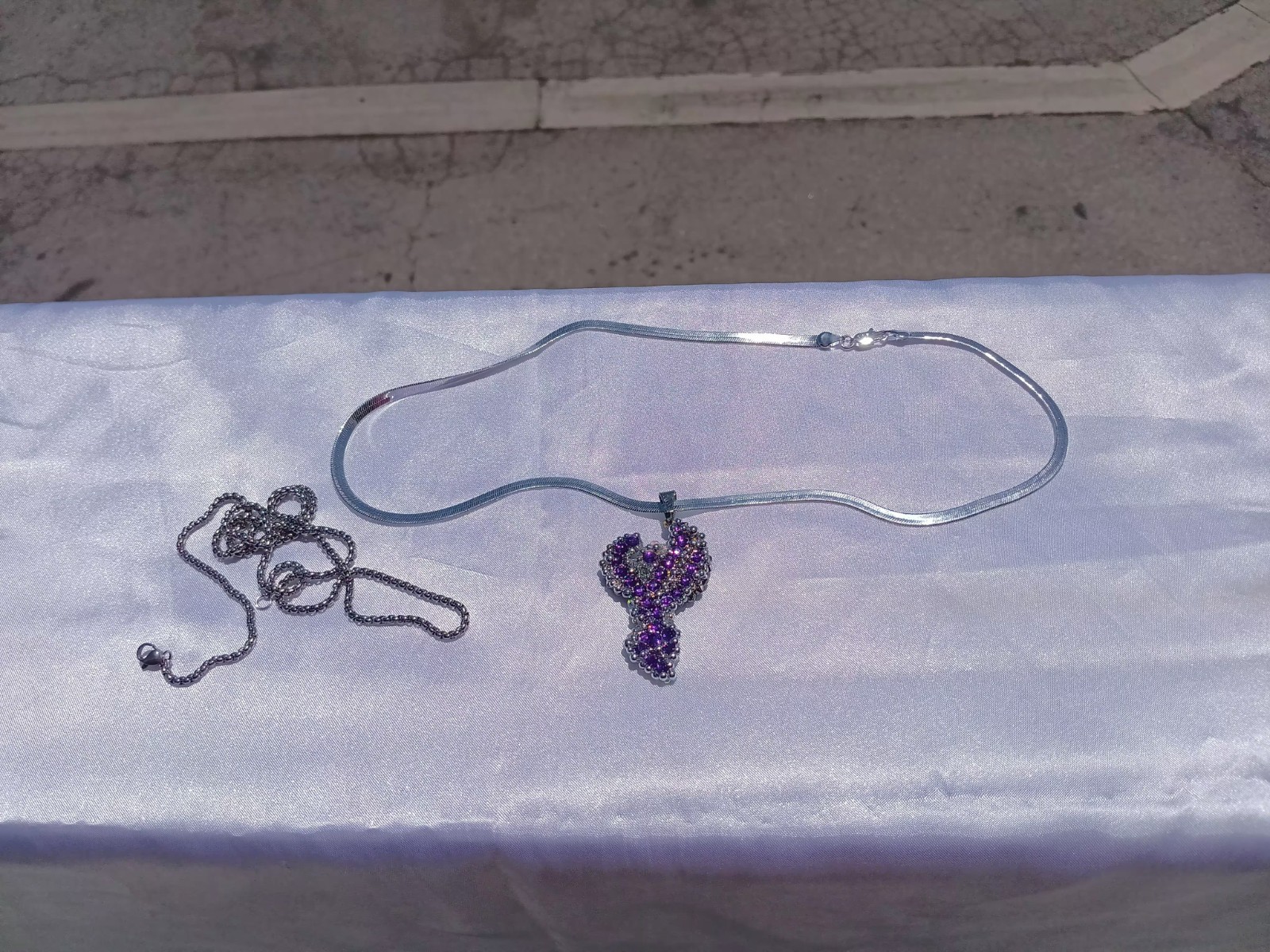 Nebula Galaxy Phoenix Necklace – Crystal Phoenix Jewelry Gift