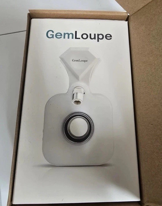 GemLoupe: Digital Loupe with 5X and Sparkle lenses for your Smartphone