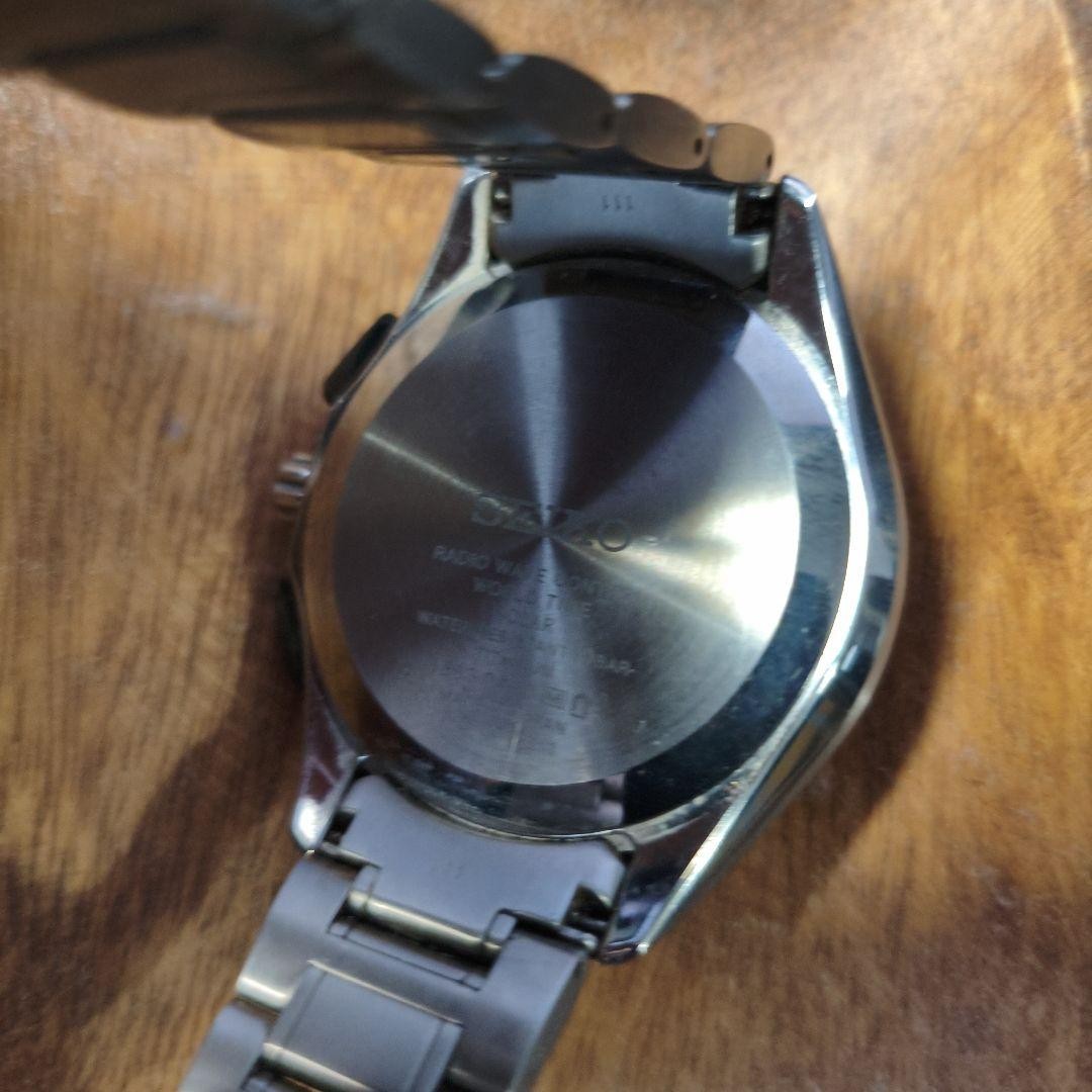 Seiko Brightz SAGA241 43mm 18cm Wrist Solar Radio Controlled Mens Watch Titanium