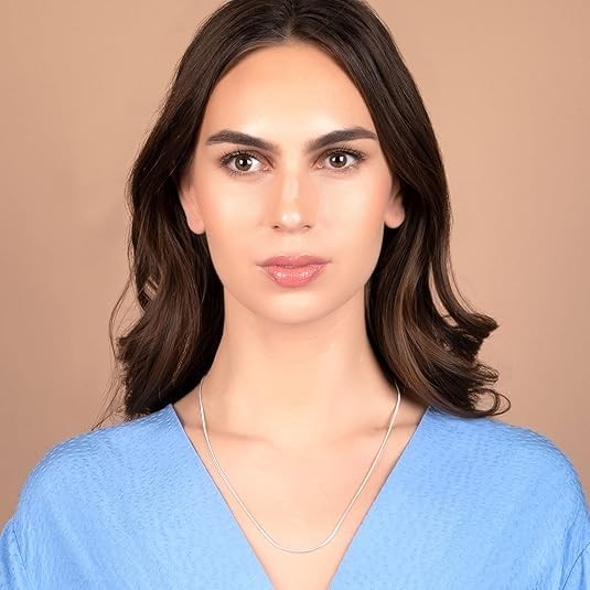 925 Sterling Silver Italian Magic Snake Chain Necklace – 16″-30″