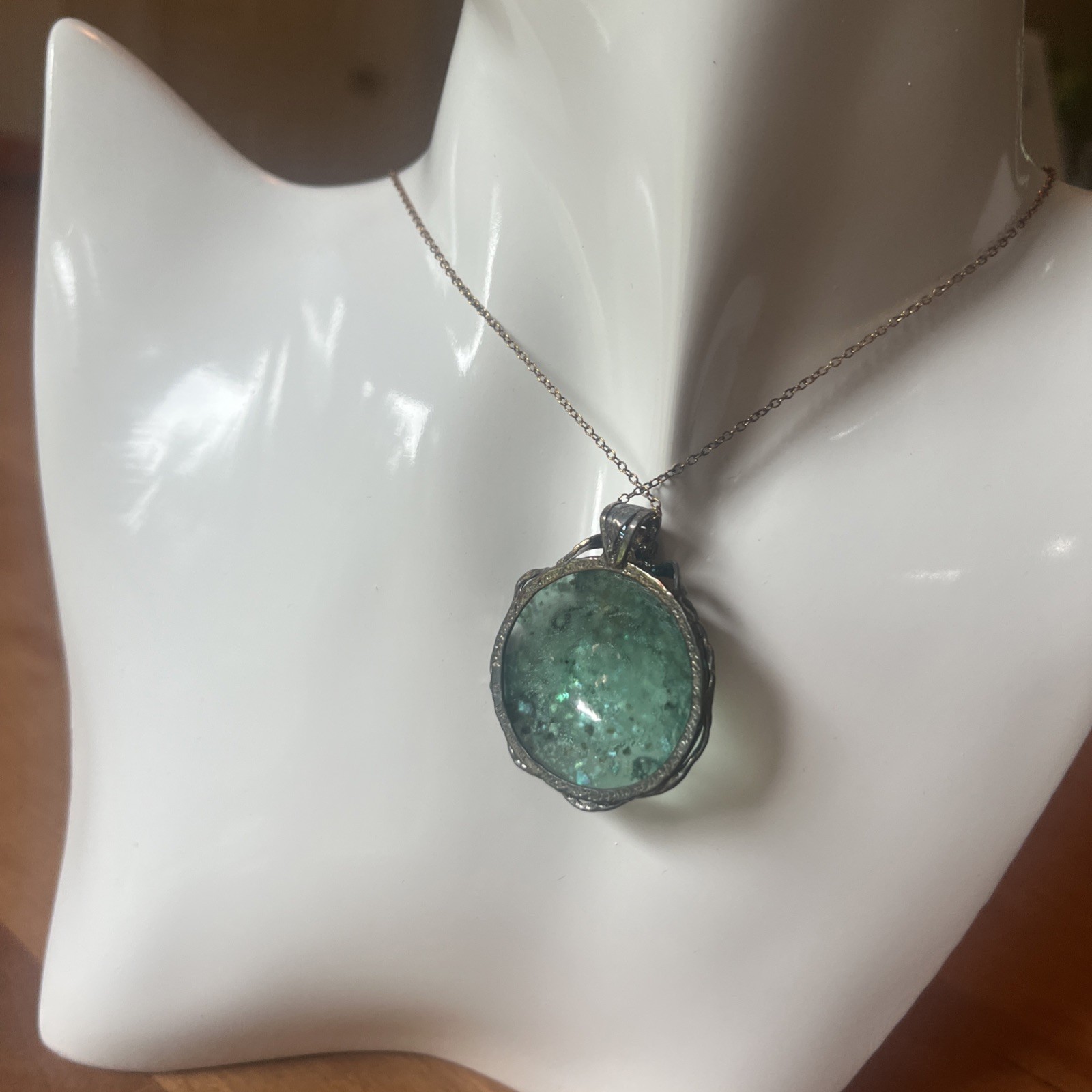 Sterling Silver Noa Zuman Necklace Fine Jewelry 18″
